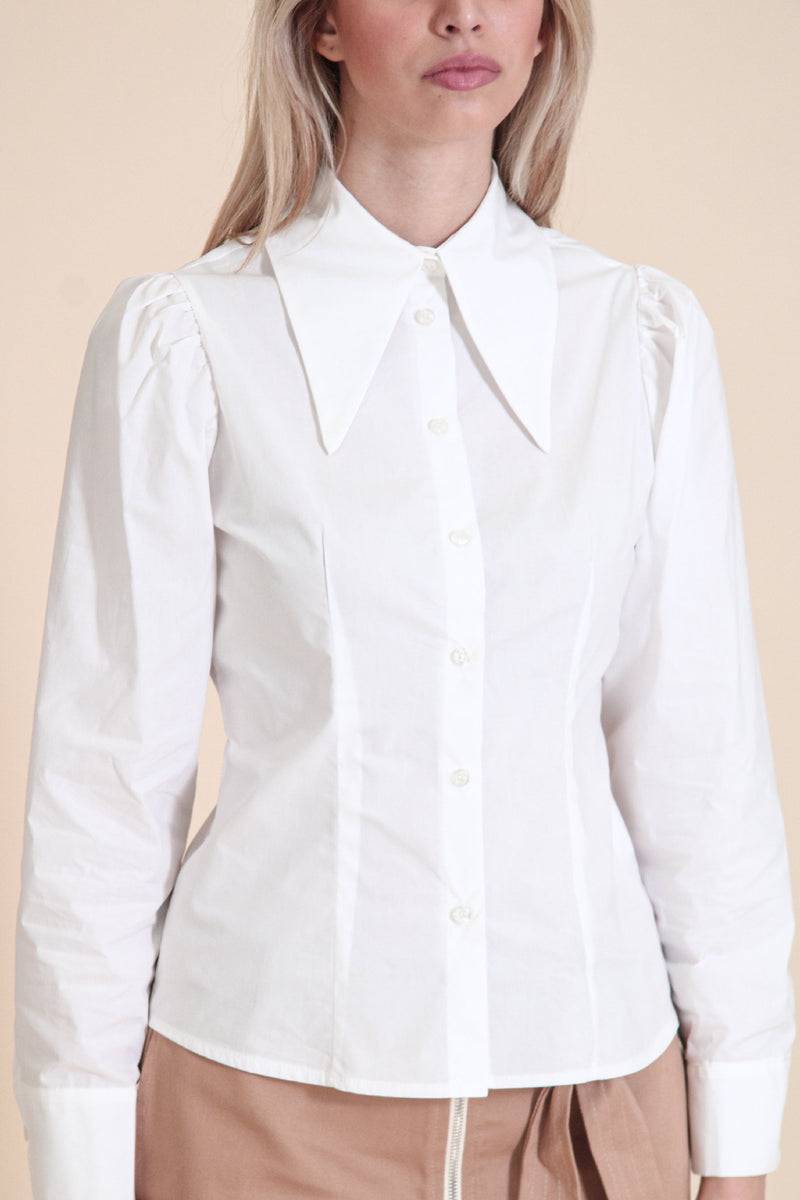 Le Streghe CAMICIA CON COLLO PUNTE Solo un giorno rimasto