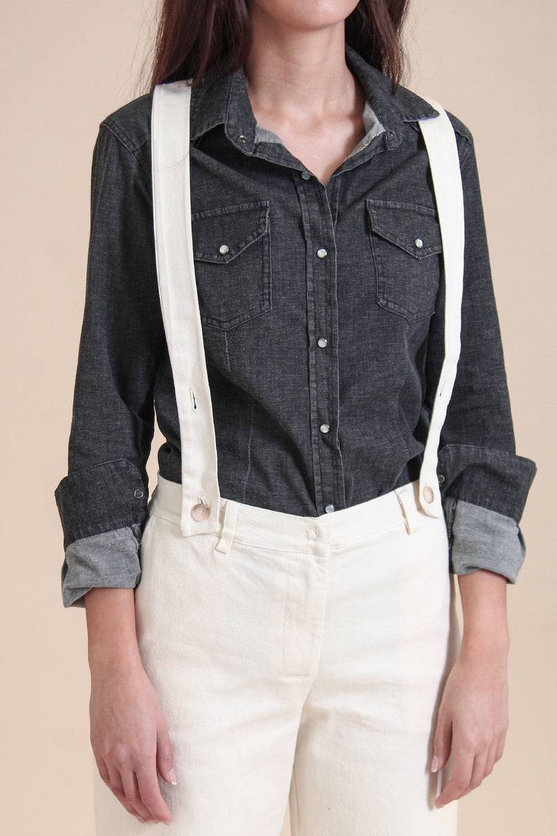 Le Streghe PANTALONE CON BRETELLE Pezzi Unici