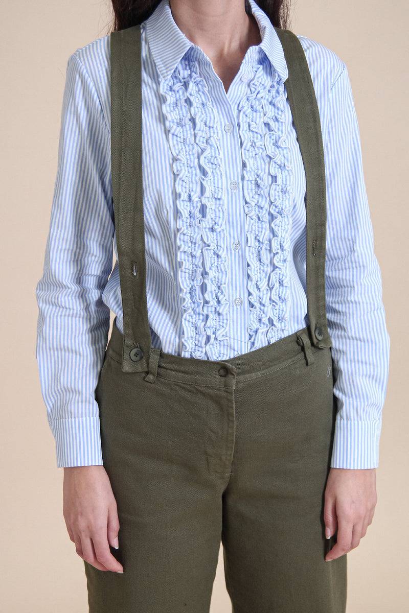 Le Streghe PANTALONE CON BRETELLE Pezzi Unici