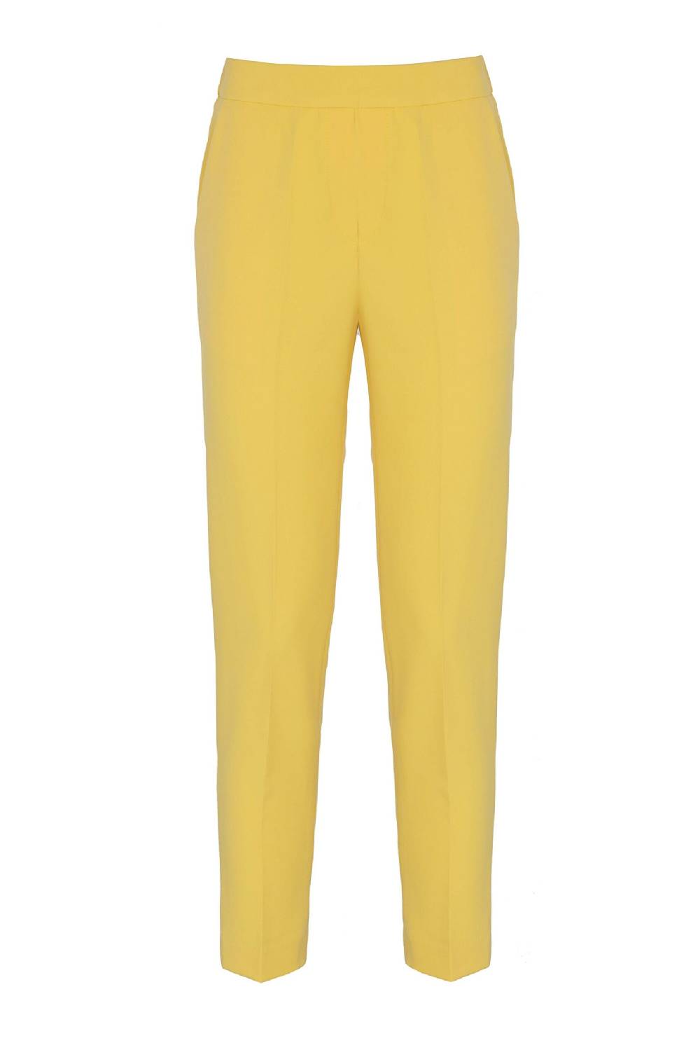 Lanacaprina PANTALONE CON ELASTICO E SPACCO DIETRO In Vendita