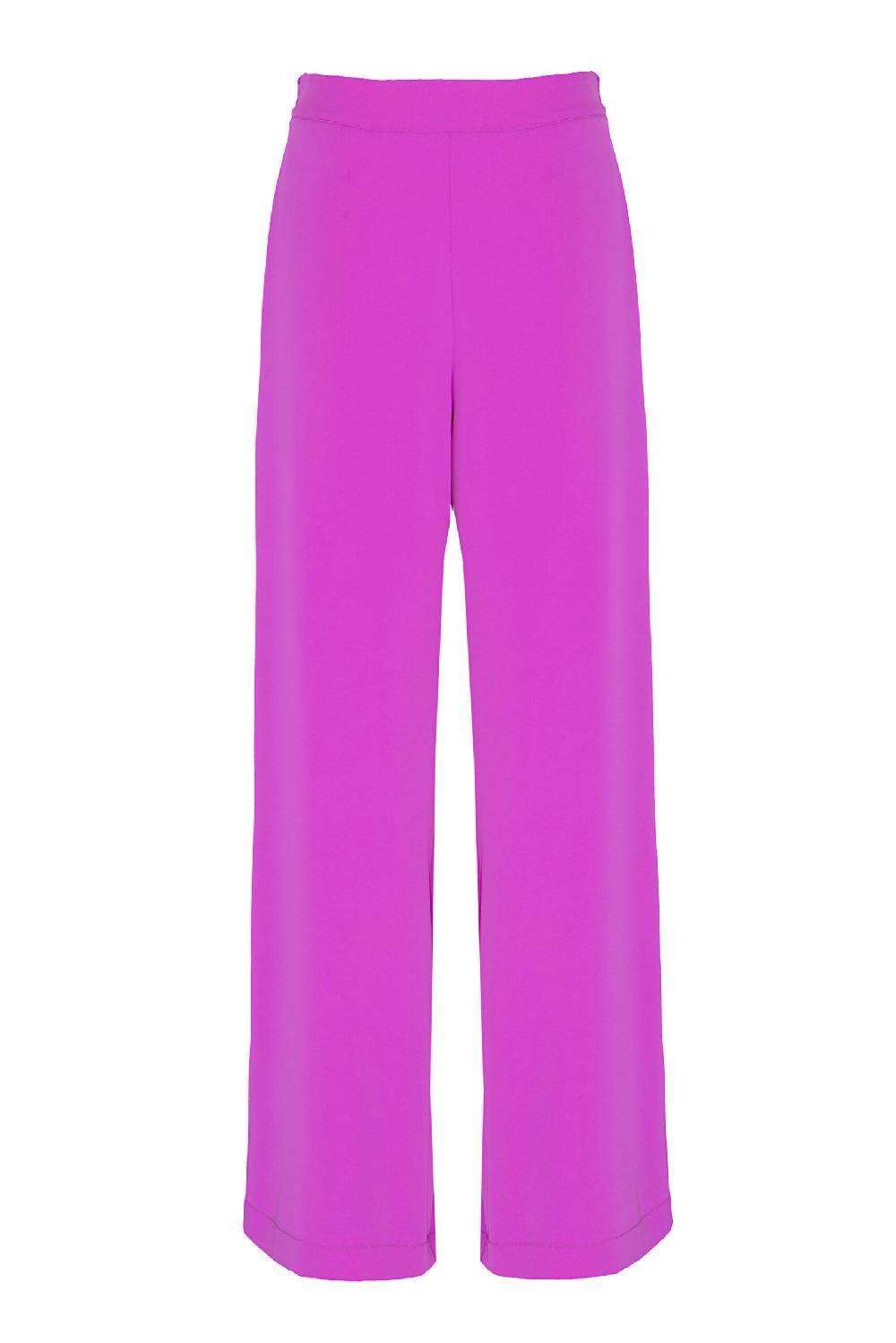 Lanacaprina PANTALONE LARGO CON ELASTICO DIETRO Consegna Veloce