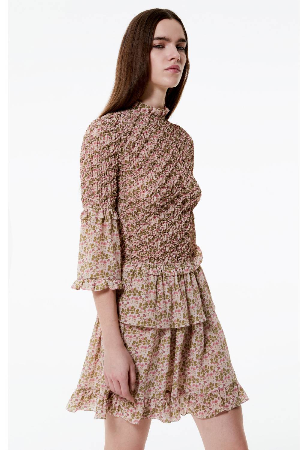 ﻿Kristina Ti GINEVRA - Ruffle dress Poem Fino al 50% di sconto