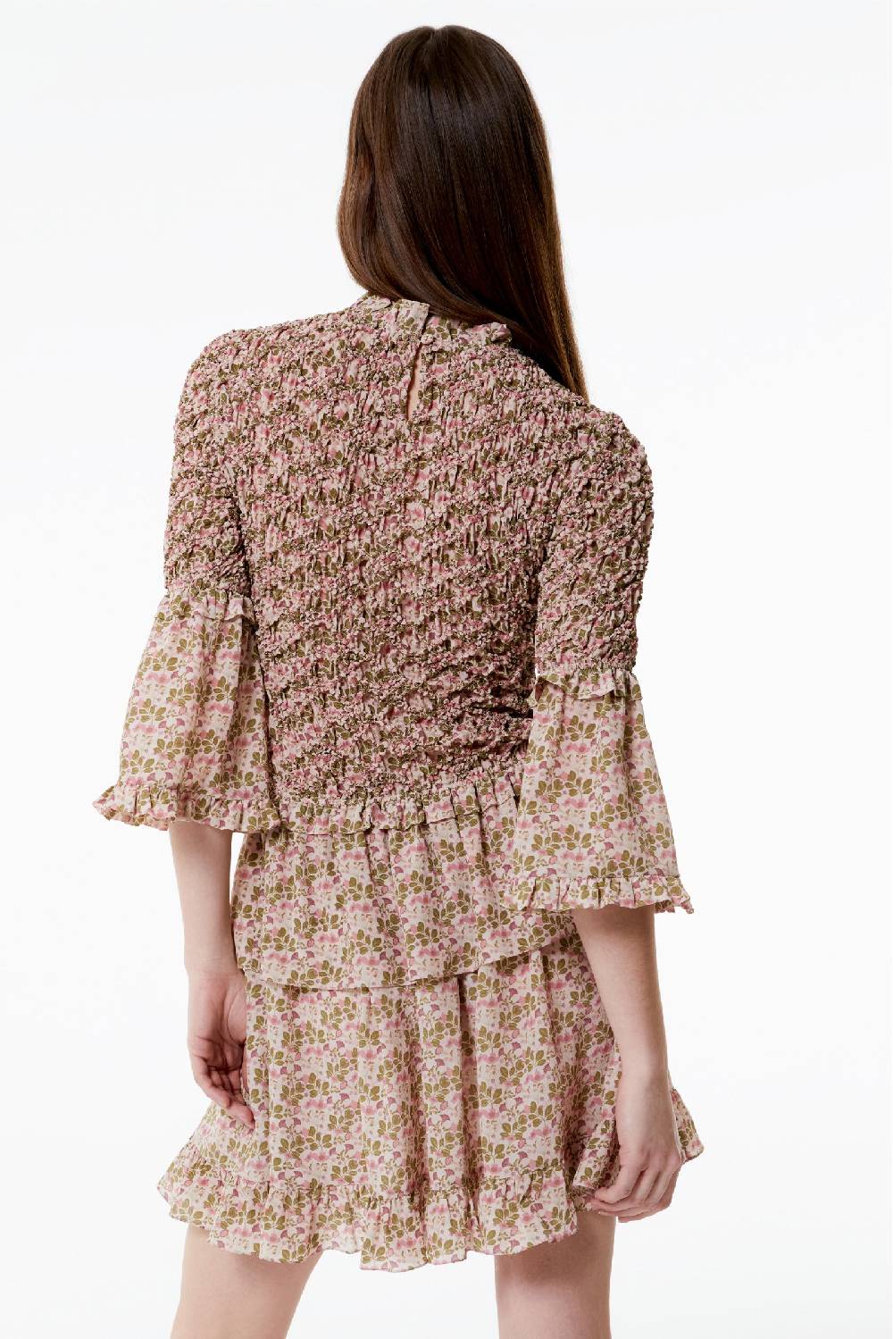 ﻿Kristina Ti GINEVRA - Ruffle dress Poem Fino al 50% di sconto