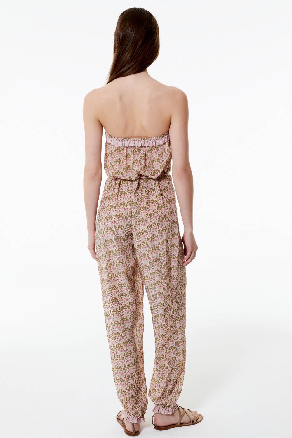 Kristina Ti SONIA - Silk jumpsuit Poem Fino al 60% di sconto