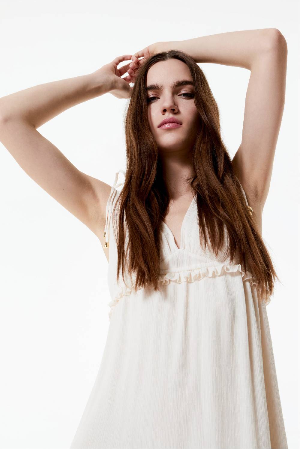 Kristina Ti FLAVIA - Long dress Sorbet Offerta speciale della fabbrica