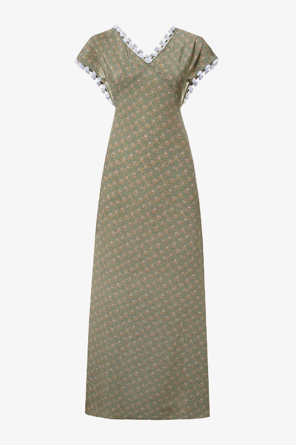 Kristina Ti VANESSA - Silk Dress Woods Esporta salva