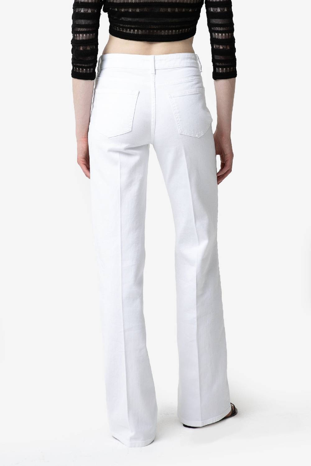 Kristina Ti MARTA - White flared jeans Presa