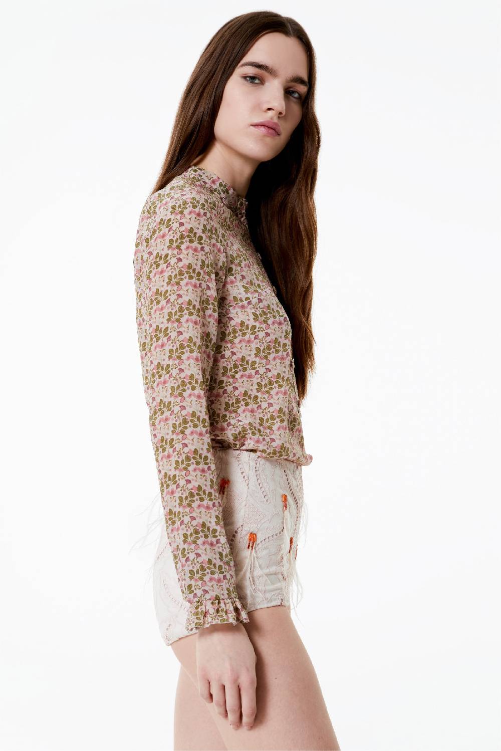 Kristina Ti LIVIA - Silk shirt Poem Smaltimento dello stoccaggio