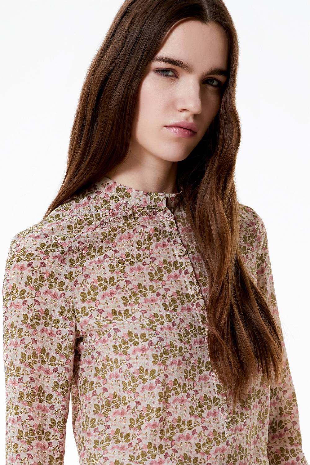 Kristina Ti LIVIA - Silk shirt Poem Smaltimento dello stoccaggio