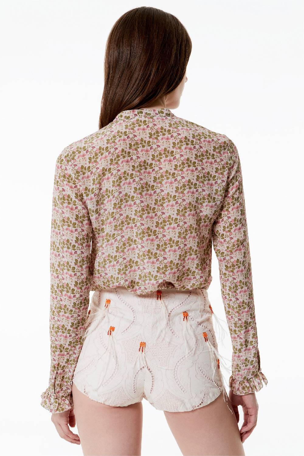 Kristina Ti LIVIA - Silk shirt Poem Smaltimento dello stoccaggio