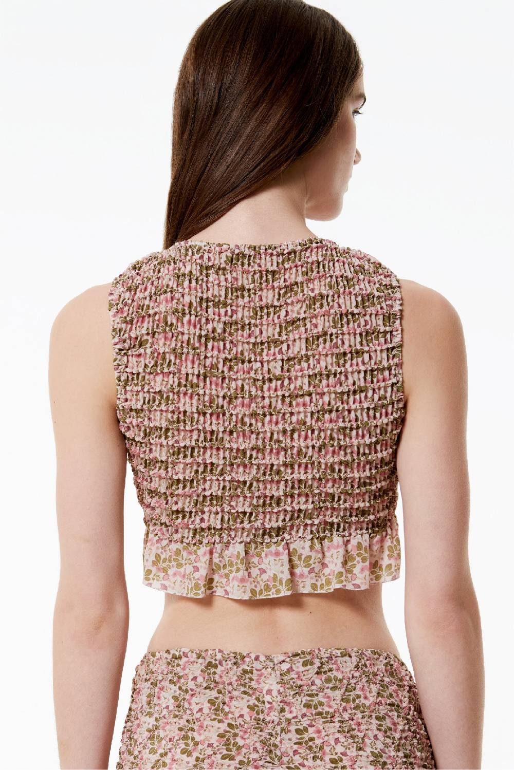 Kristina Ti EMILY - Top crop Poem Vendita calda