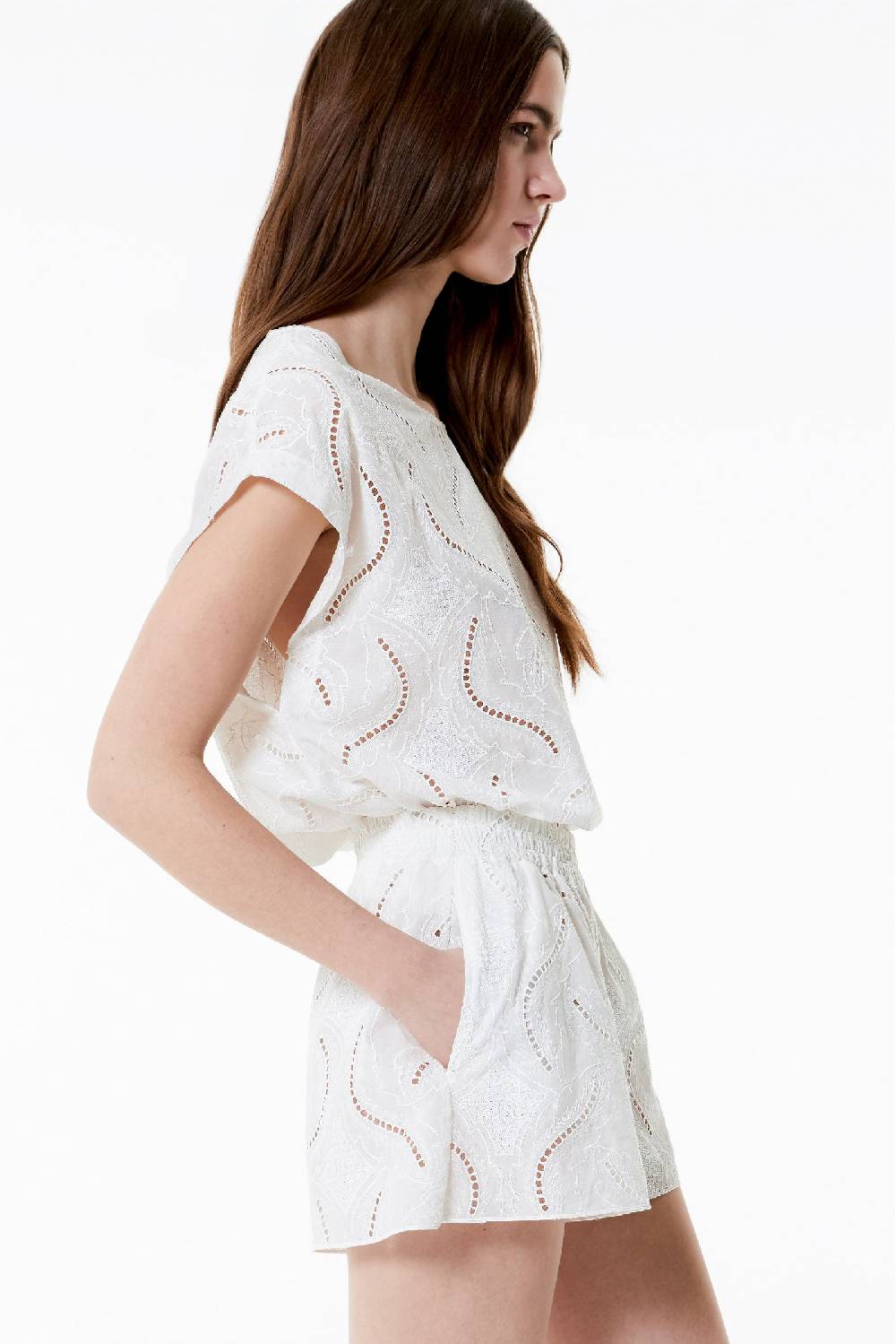 Kristina Ti NATALIE - Cotton blouse Innocence Latest fashion