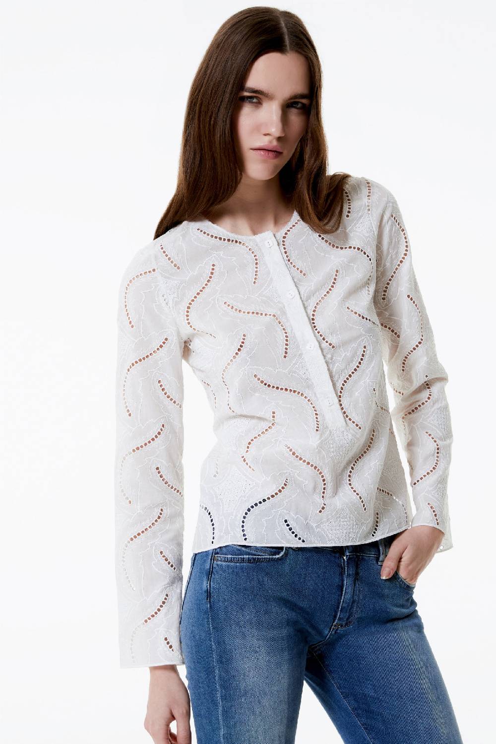 Kristina Ti MATILDE - Cotton blouse Innocence Online Outlet