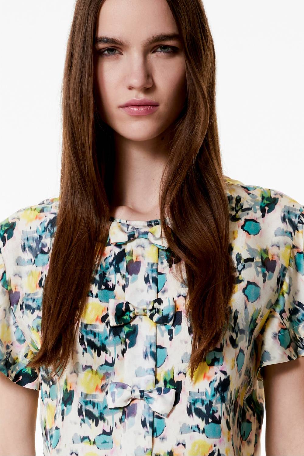 Kristina Ti PAULA - Silk blouse Watercolor Bestseller