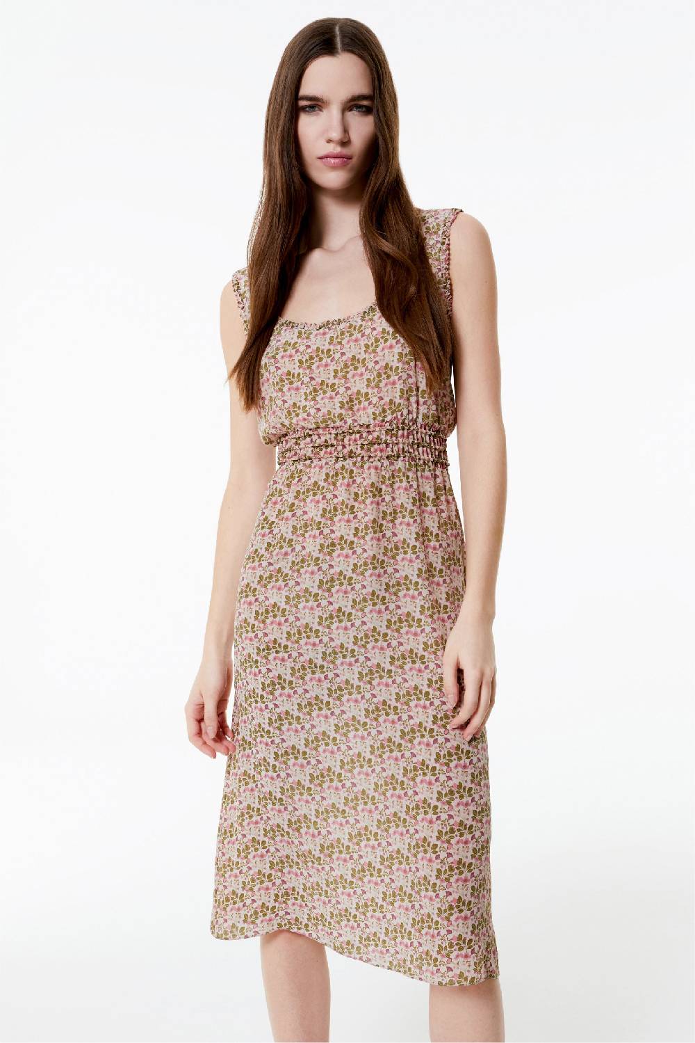 Kristina Ti LAVINIA - Silk dress Poem Offerte stagionali