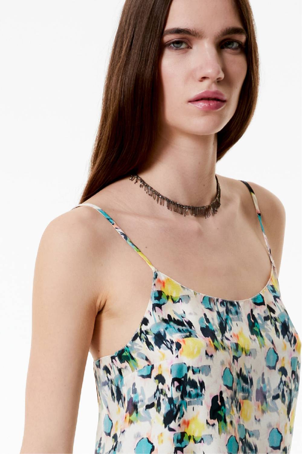 Kristina Ti GEORGIA - Silk top Watercolor Liquidazione