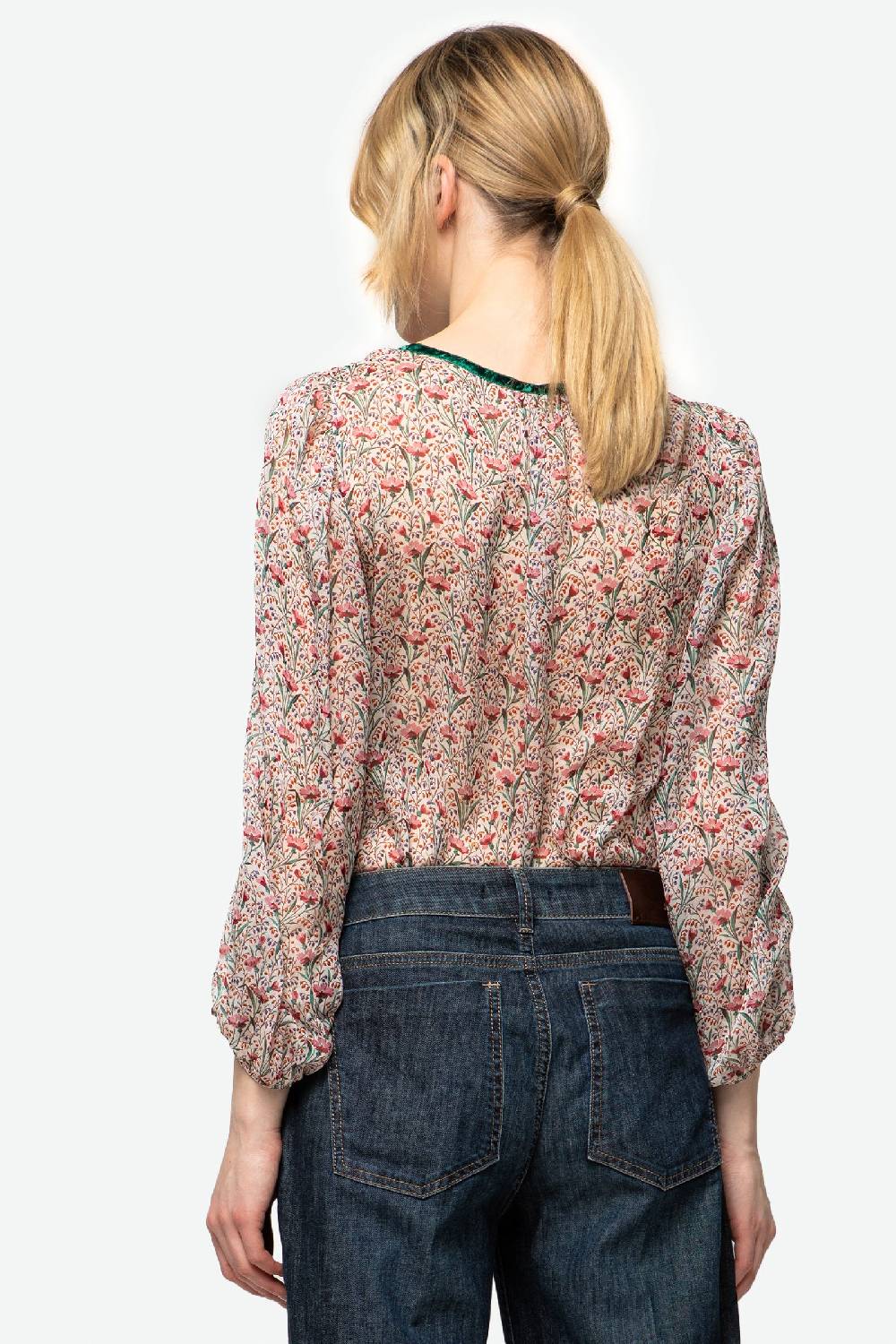 Kristina Ti GABRIELLA - Boho-chic jewel blouse Fino al 55% di sconto