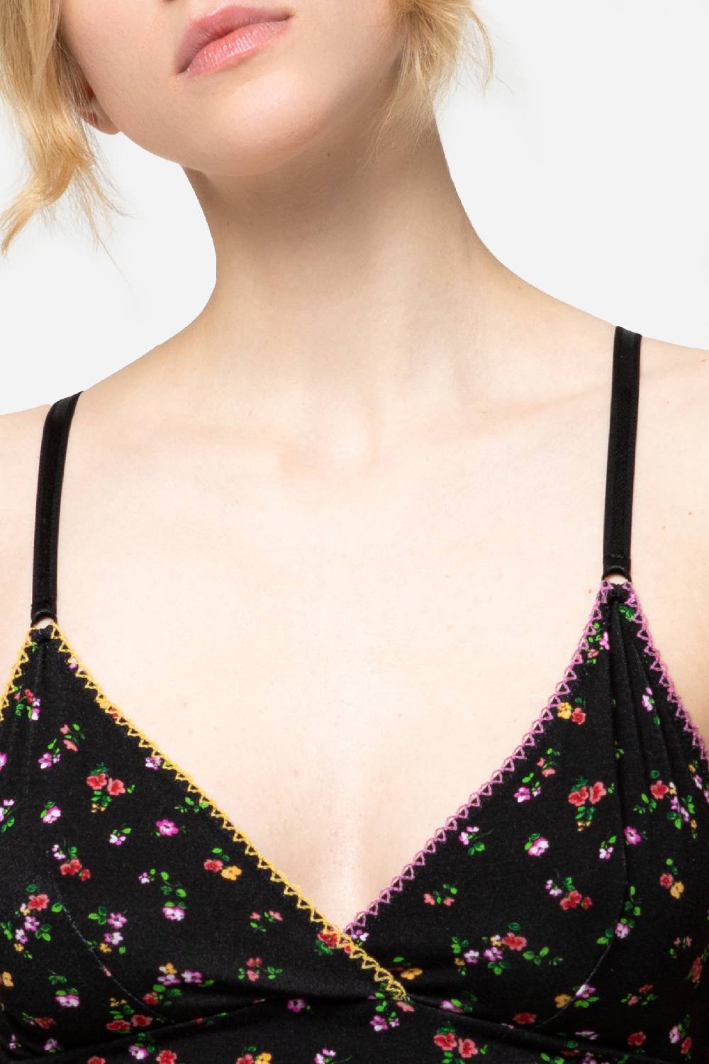 Kristina Ti RITA - Microfloral top in jersey Trasporto libero internazionale