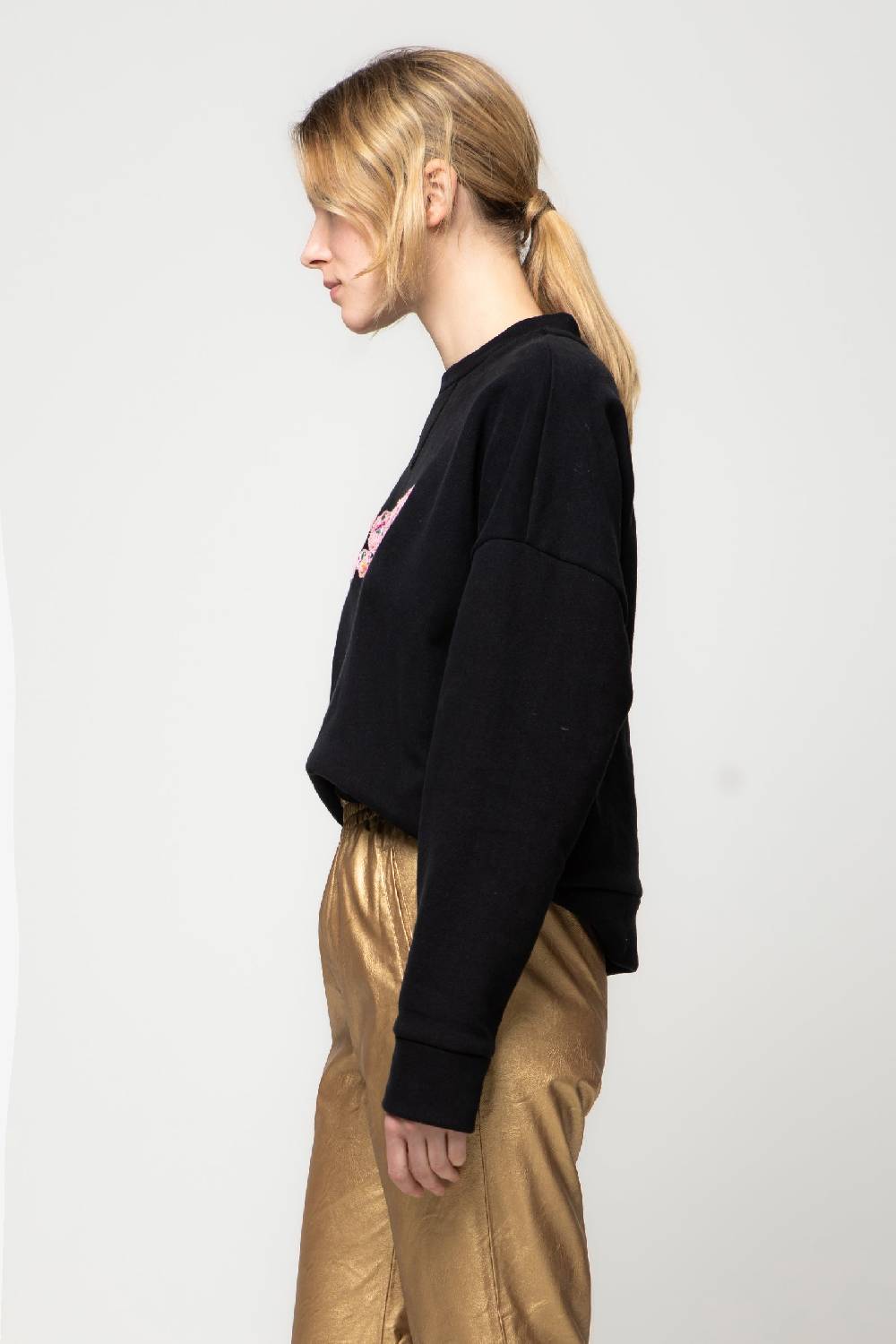 Kristina Ti CECILIA - Sweatshirt flower Sconti questo mese