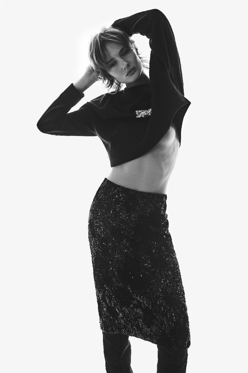 Kristina Ti REBECCA - Gold sweatshirt 2025