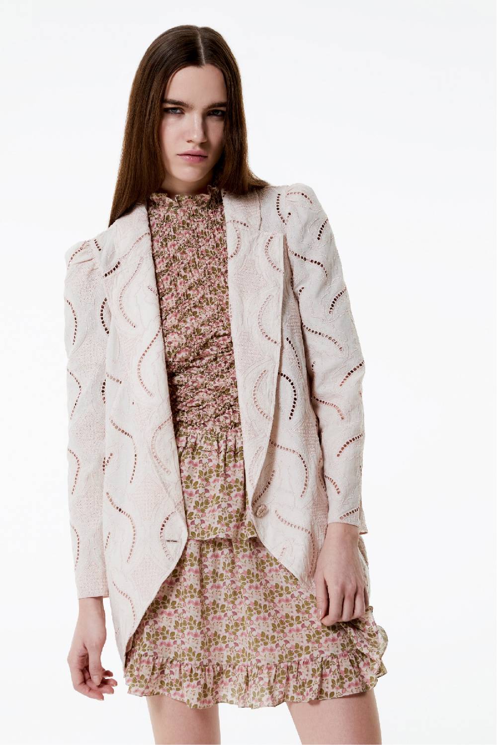 Kristina Ti EVA - Cotton Blazer Innocence In Linea