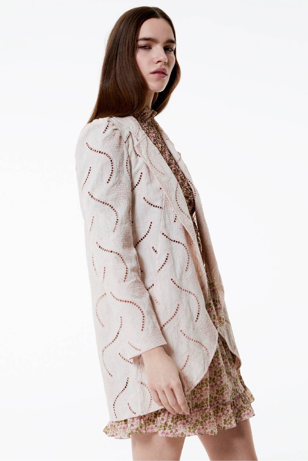 Kristina Ti EVA - Cotton Blazer Innocence In Linea