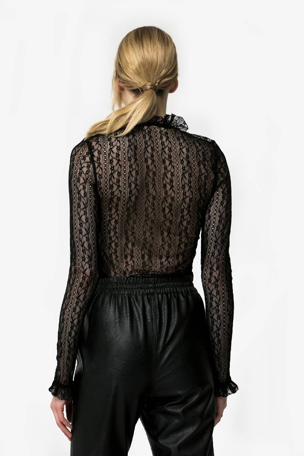 Kristina Ti BENEDETTA - Undress lace shirt Soddisfazione Garantita