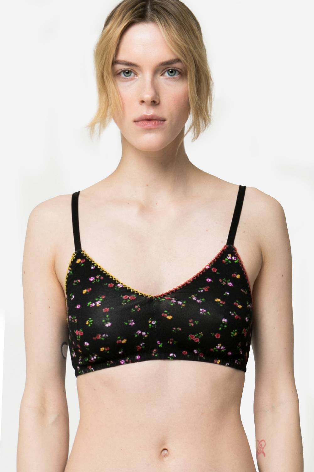 Kristina Ti ELVIRA - Microfloral bralette in jersey Sottocosto