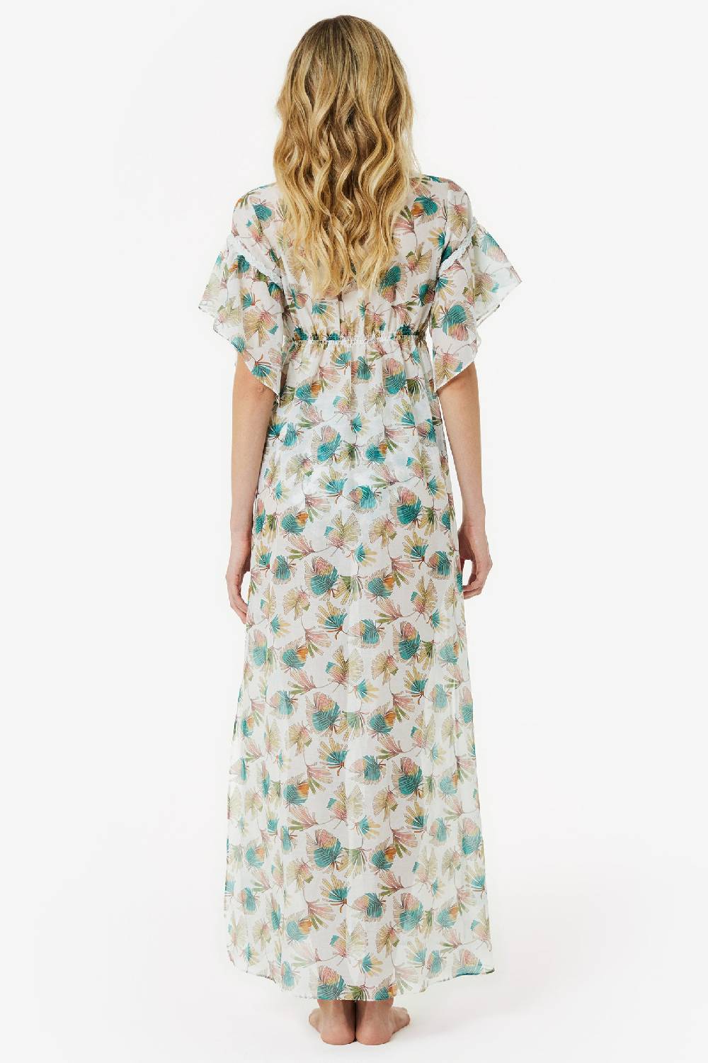 Kristina Ti PERLA - Dress Foliage Presa