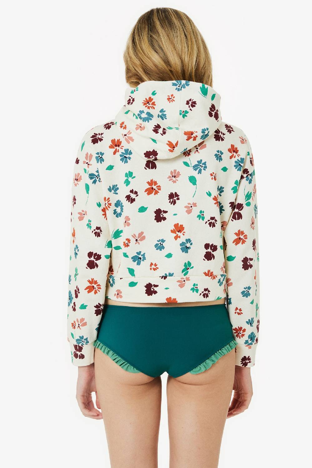Kristina Ti MAGMA – Hooded sweatshirt Flora Offerte