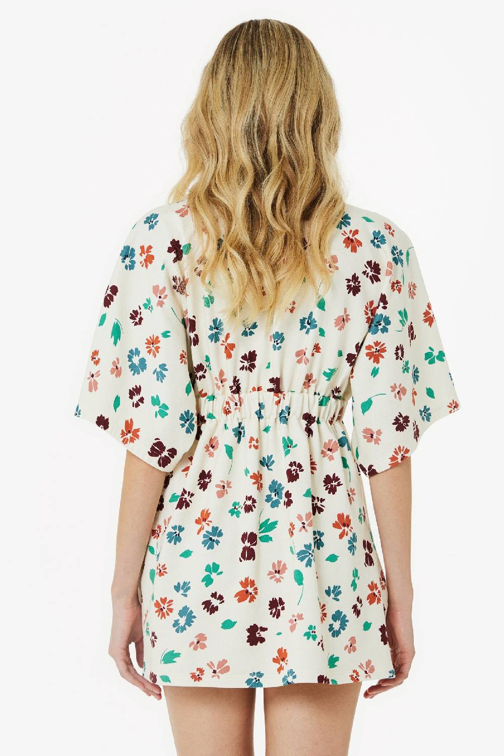 Kristina Ti AZZURRA – Sweatshirt mini dress Flora Vendita Economica