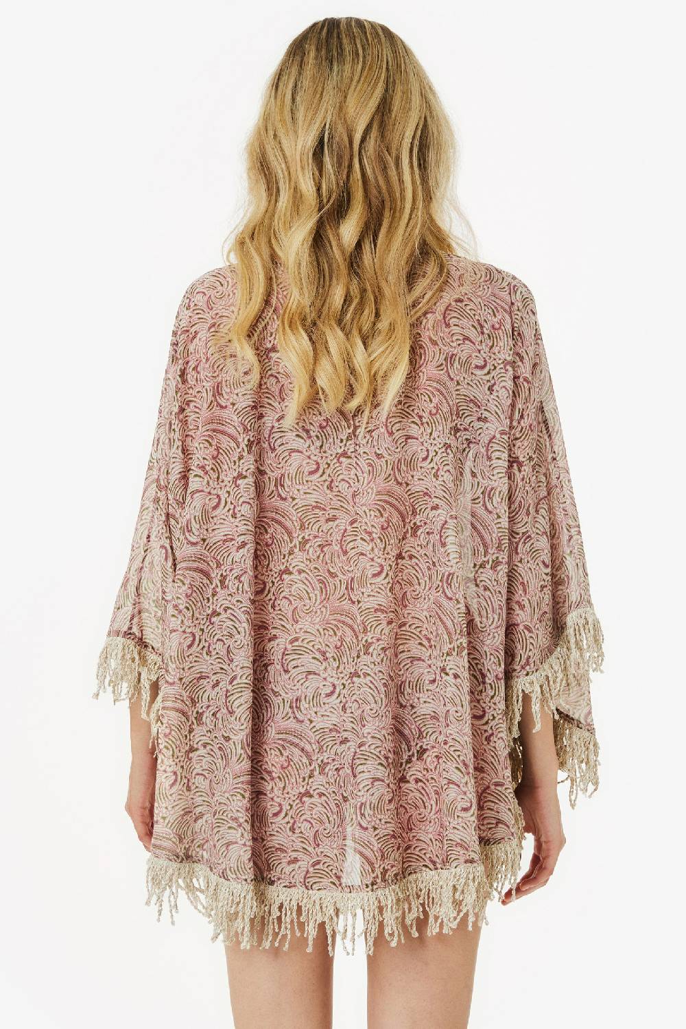 Kristina Ti ETNA – Poncho Coralline Fornitura limitata