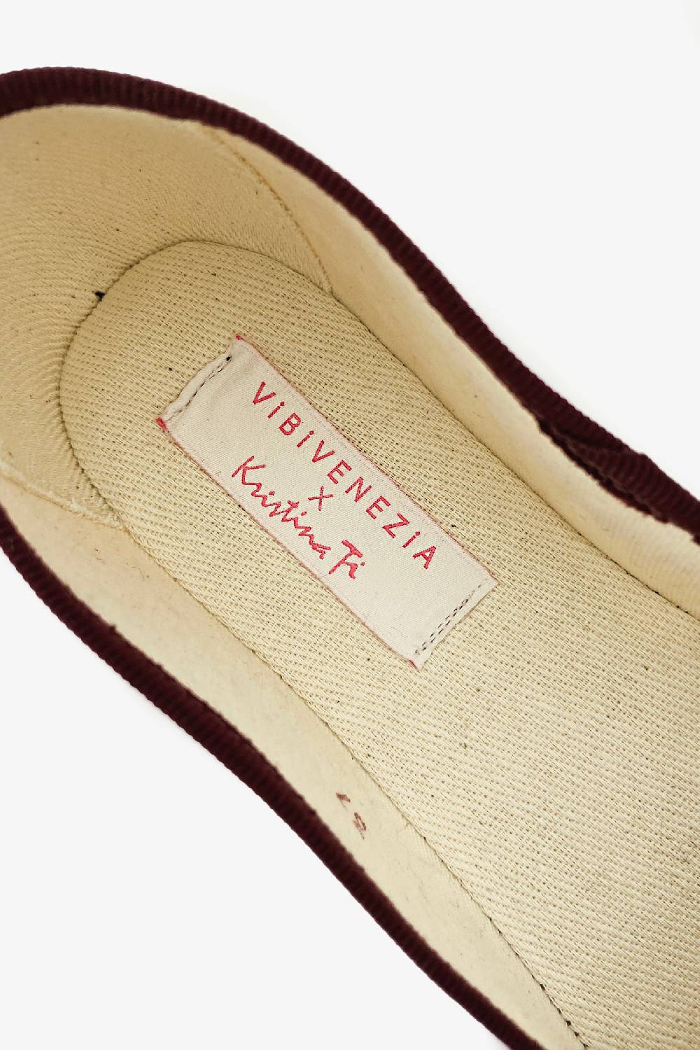 Kristina Ti DALIA - Silk furlana slipper Offerta speciale della fabbrica
