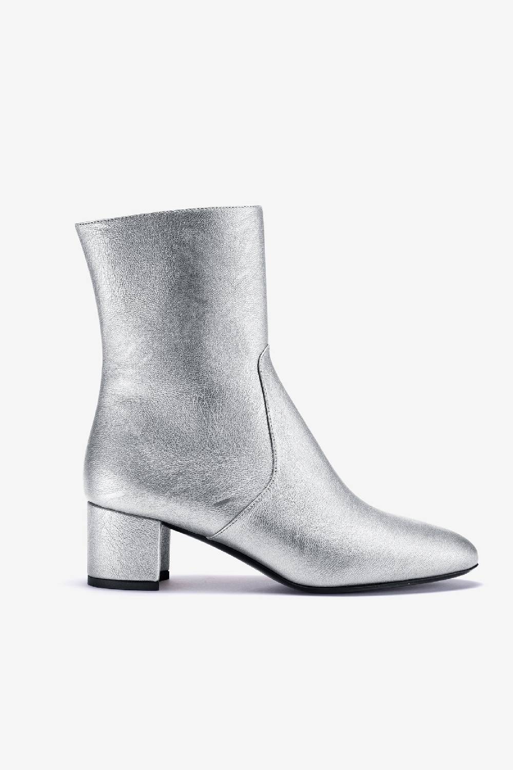 Kristina Ti LAVINIA - Silver ankle boot In Linea
