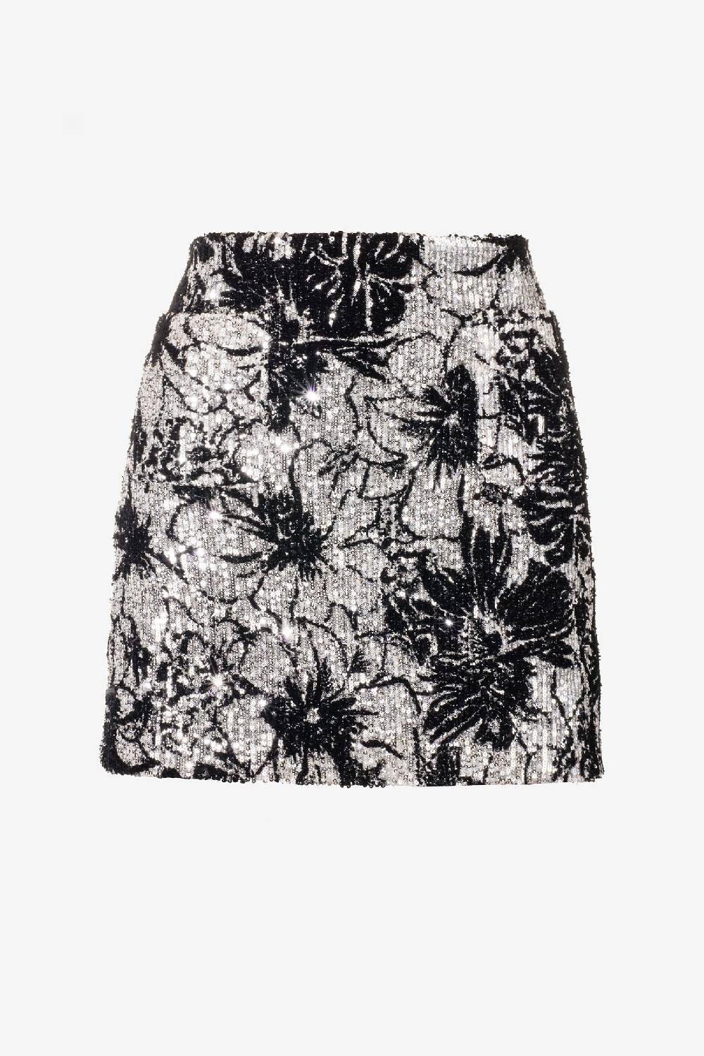 Kristina Ti MARGHERITA - Silver miniskirt Offerta per la Festa della Mamma