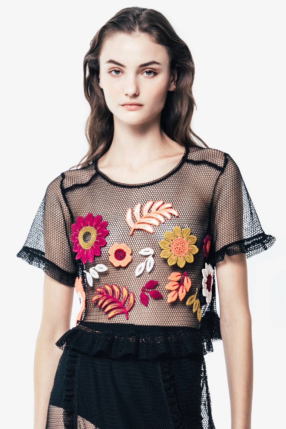 Kristina Ti ALINA - Mesh blouse Offerte esclusive