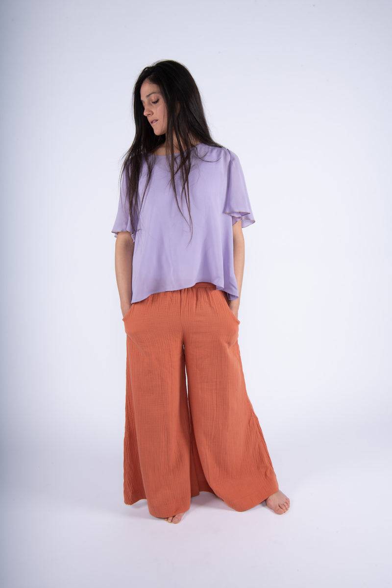 Olive E Miele BLOUSA DORA LILAC Moda
