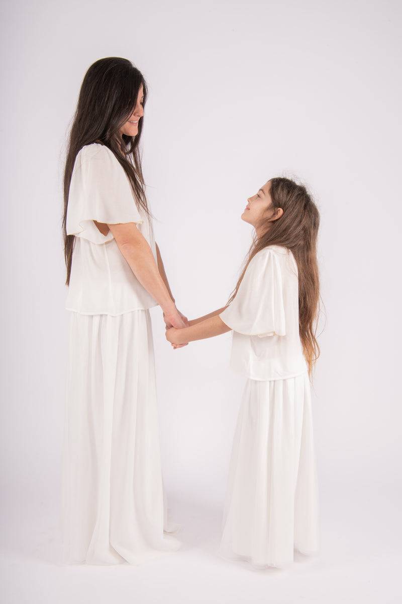 Olive E Miele GONNA MERRY WHITE Vendita