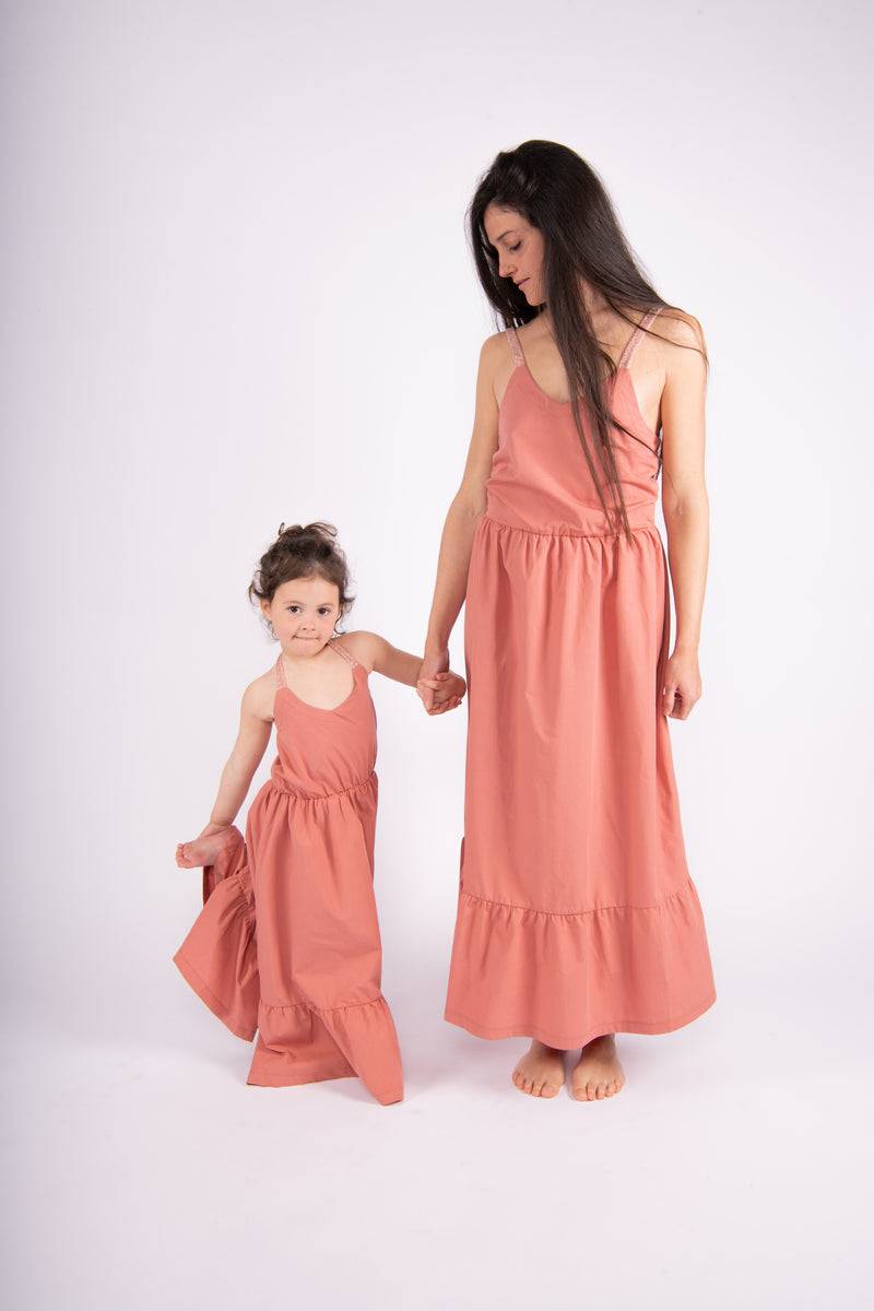 Olive E Miele ABITO ANNABELLE ARGILLA Promozione
