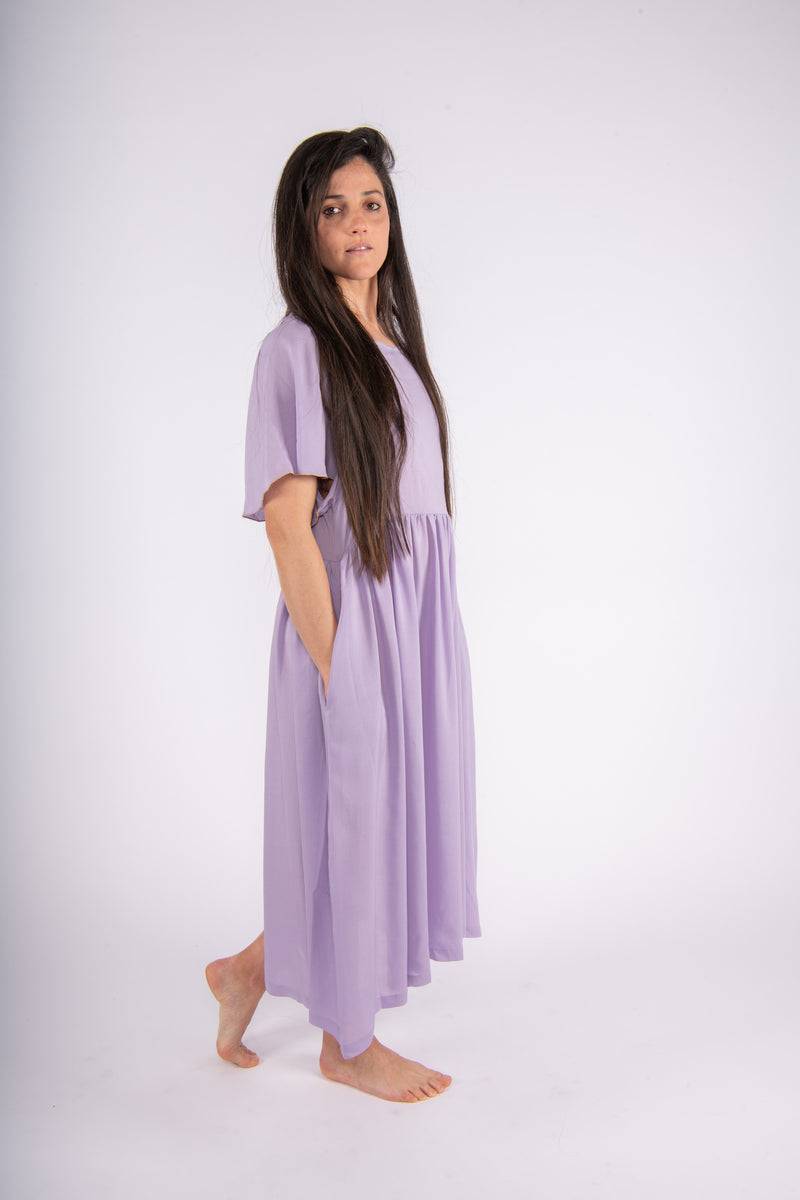 Olive E Miele MiniMe abito Dorothea lilac Consegna Veloce