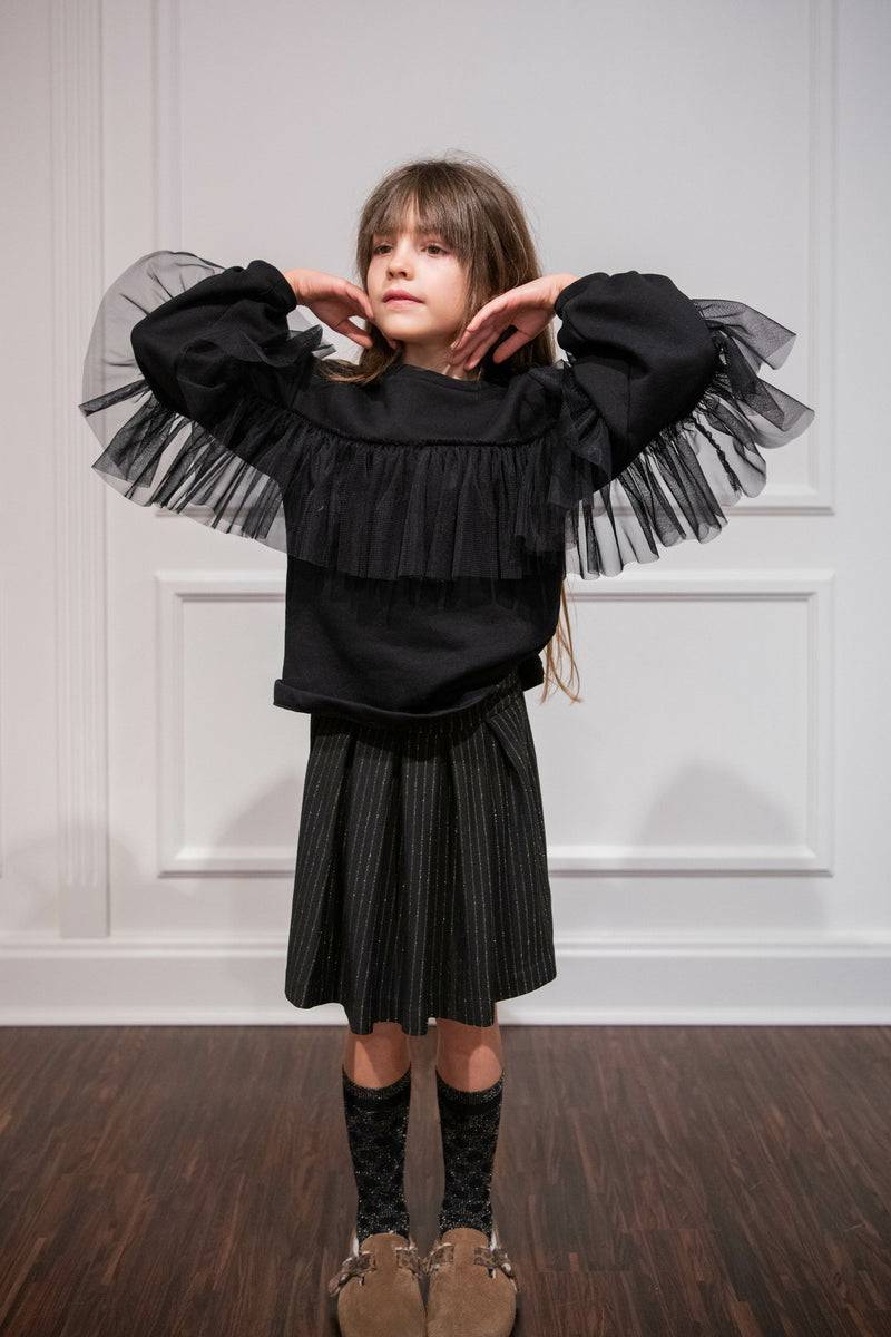 Olive E Miele FELPA MAGGIE BLACK Moda