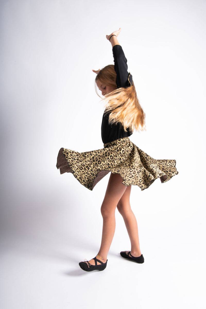 Olive E Miele GONNA BERTINA LEO LUREX In Vendita
