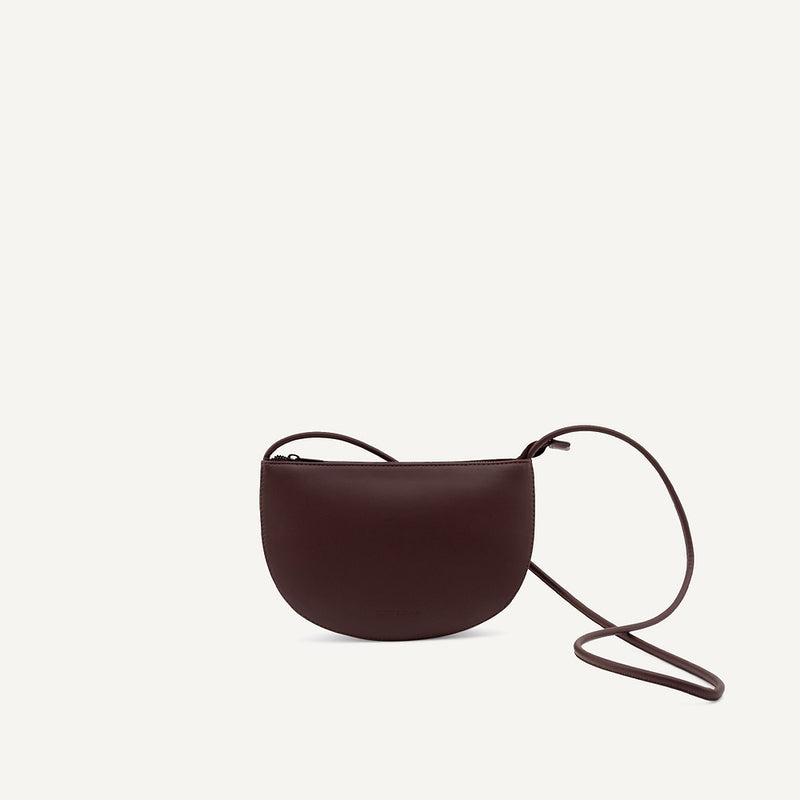 Olive E Miele HALF MOON BAG MOGANO Affare Del Giorno