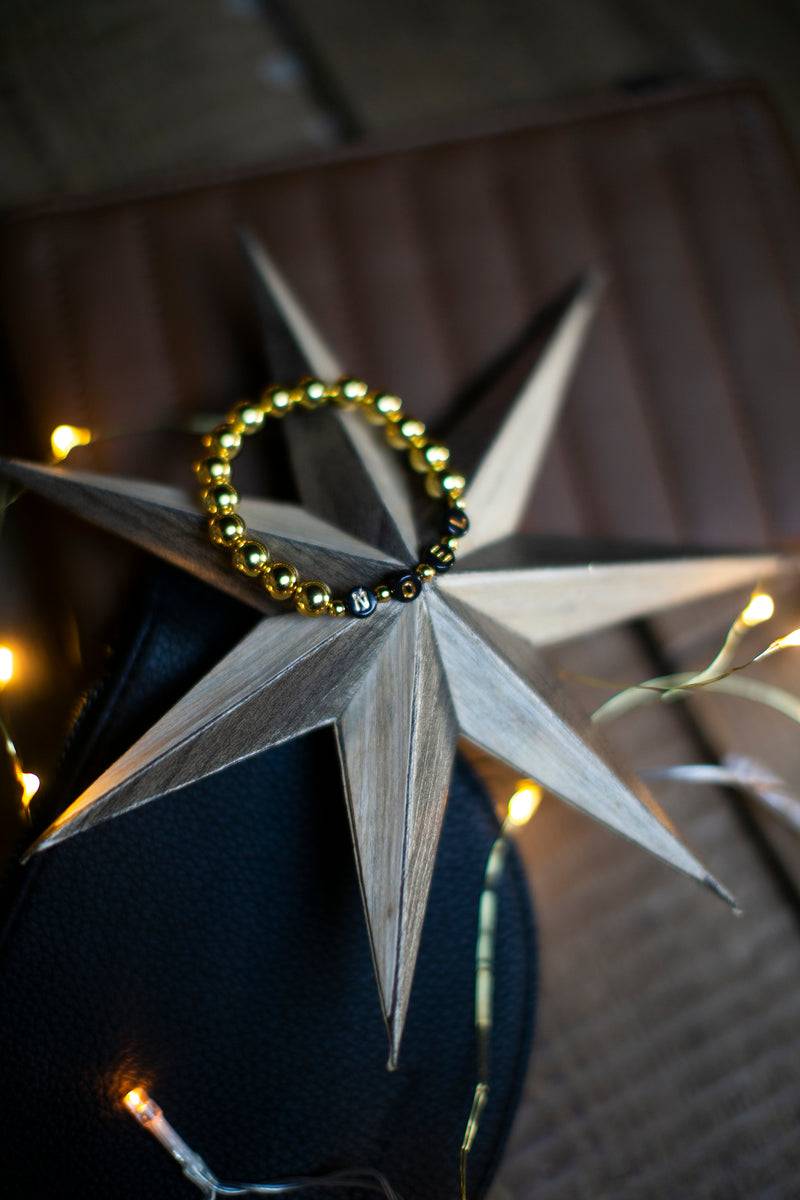 Olive E Miele BRACELET GOLD BEADS Sottocosto