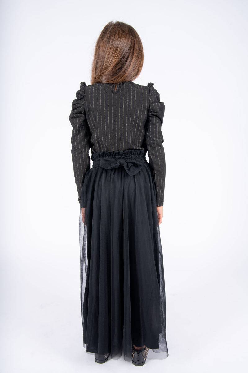Olive E Miele GONNA LIZZIE TULLE NERO Convenienza