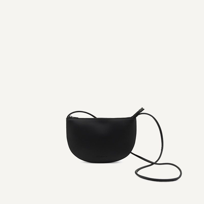 Olive E Miele HALF MOON BAG NERO Offerte