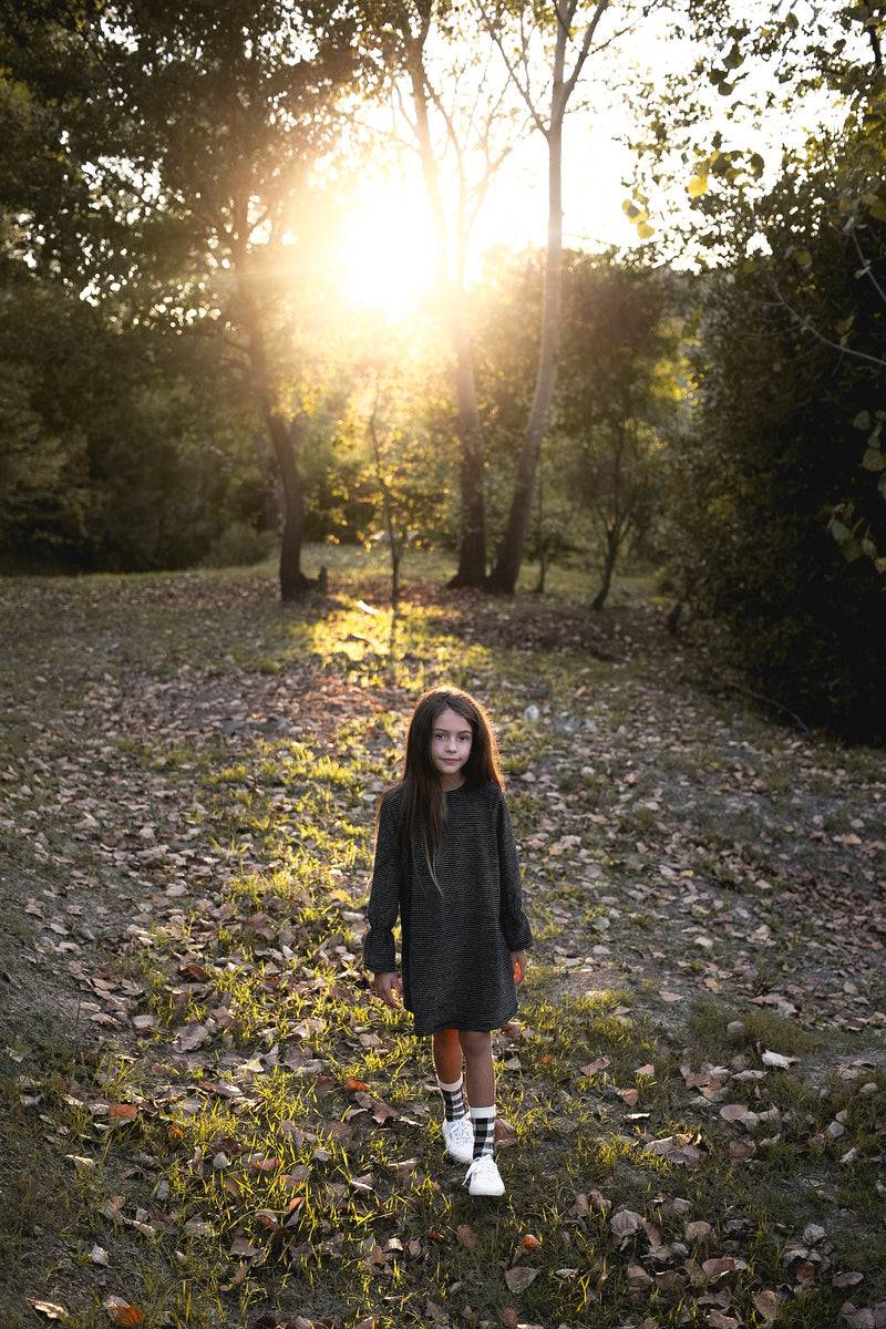 Olive E Miele ABITO CAROL LUREX Moda