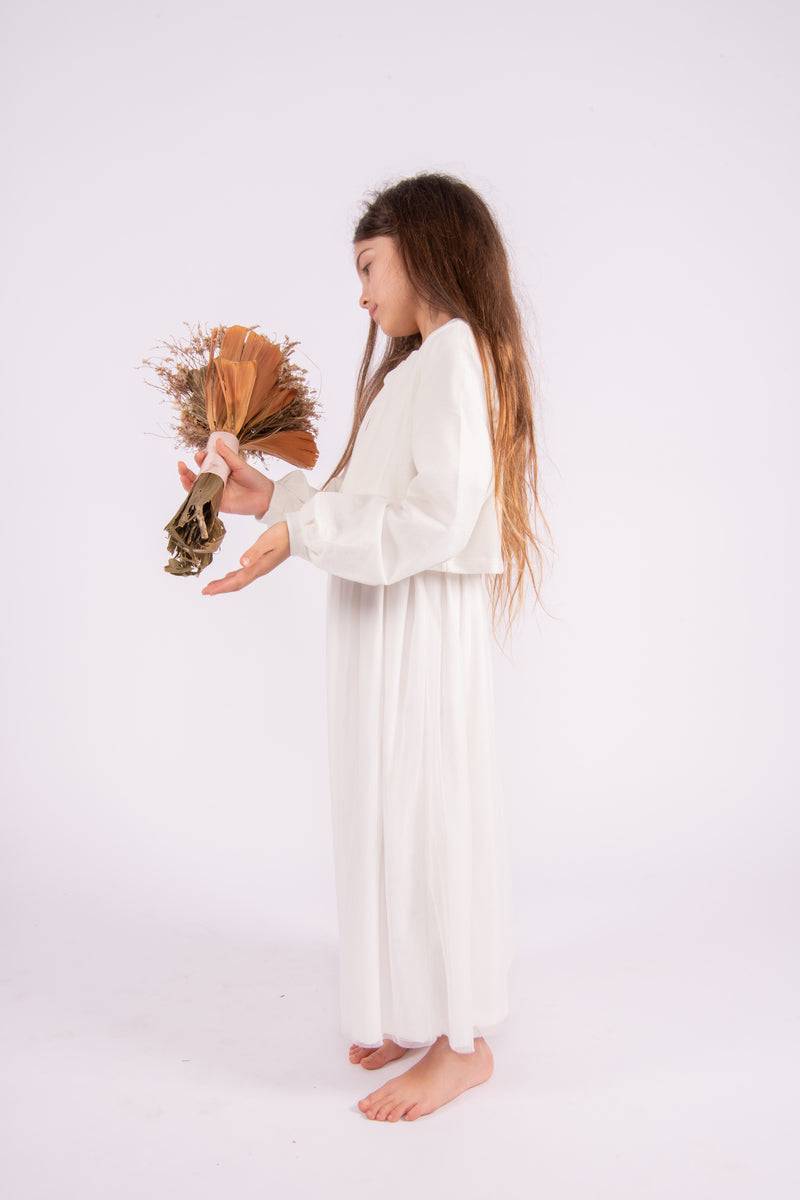 Olive E Miele CARDIGAN WILMA WHITE Online