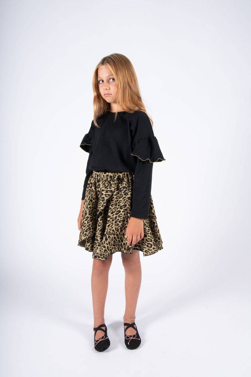 Olive E Miele T-SHIRT IDA BLACK I Più Venduti