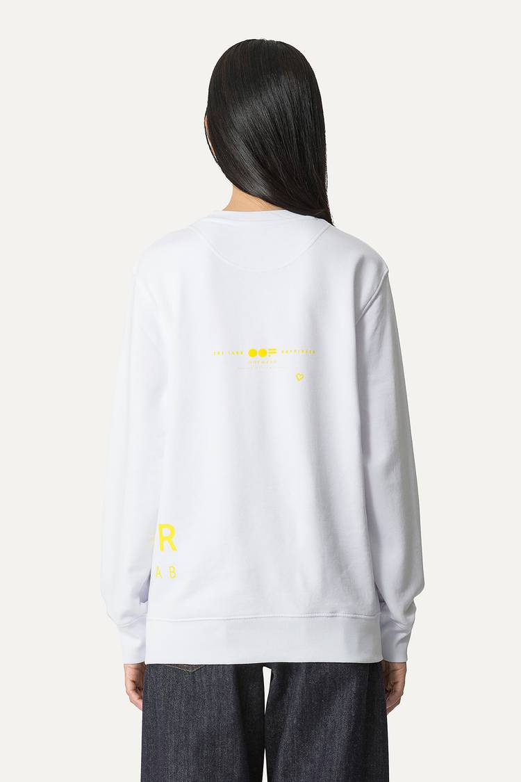Oof Wear FELPA IN COTONE CON LOGO 4065 - BIANCO Economico